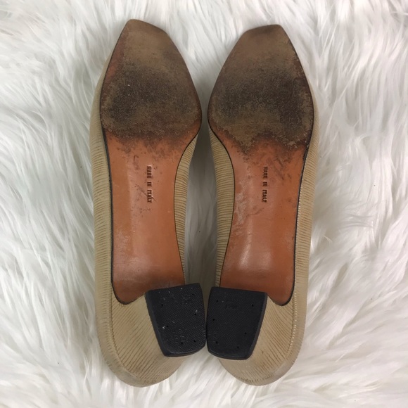 Salvatore Ferragamo Tan Heels - Picture 6 of 7